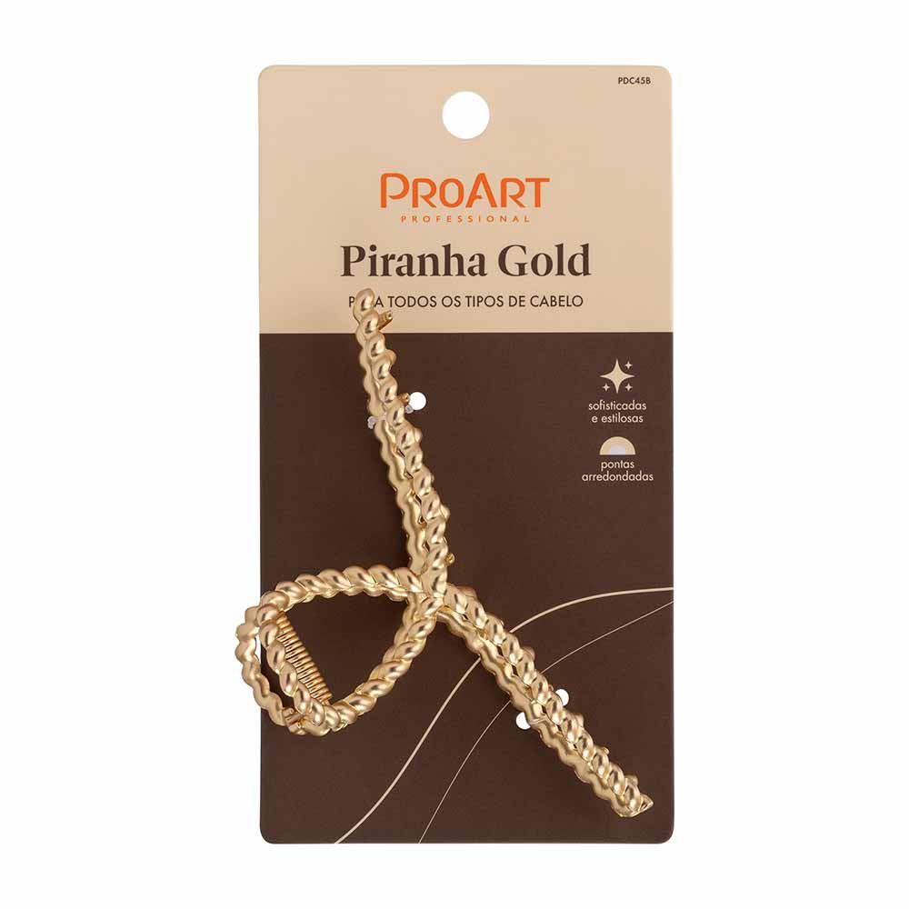 Prendedor de Cabelo Gold ProArt